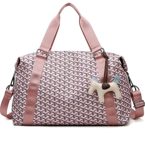 NWT travel bag with horse charm